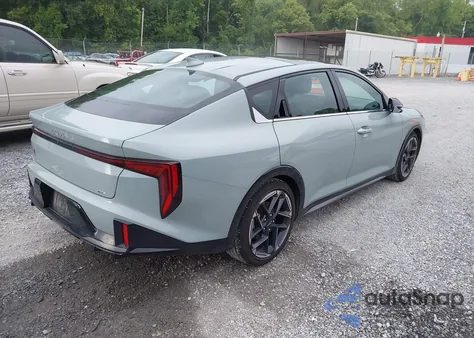 2025 Kia K4 Gt-Line из США, поврежденный, VIN 3KPFW4DE5SE041692